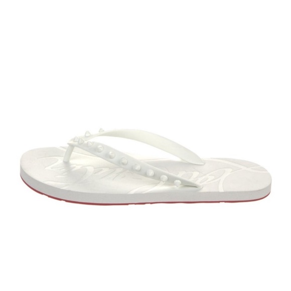Christian Louboutin flip-flops